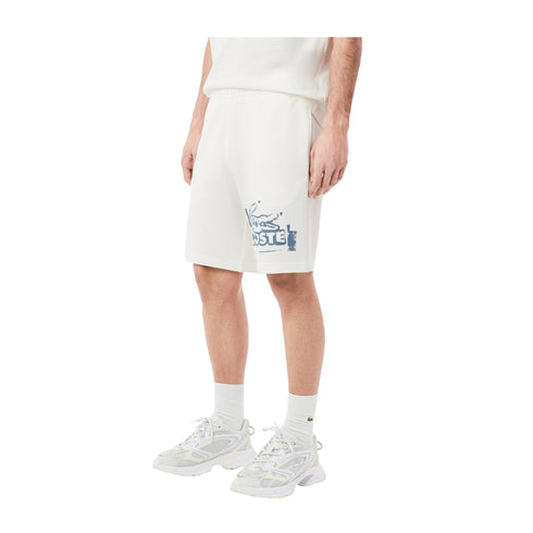 Lacoste Pantaloncini sportivi Bermuda Uomo stampa stencil 3 - Francavilla Moda